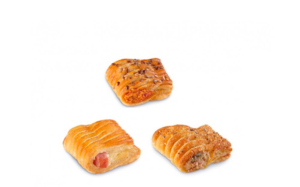 Mini Savoury Puff Pastry Assortment Europastry