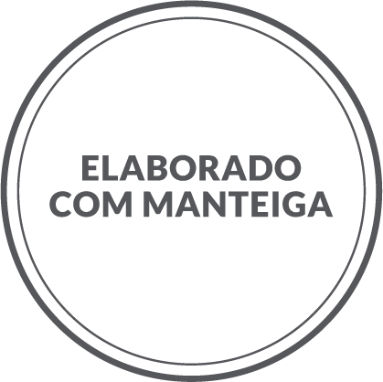 Elaborado com manteiga         stamp