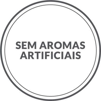 Sem aromas artificiais         stamp