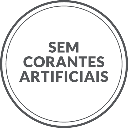 Sem corantes artificiais       stamp