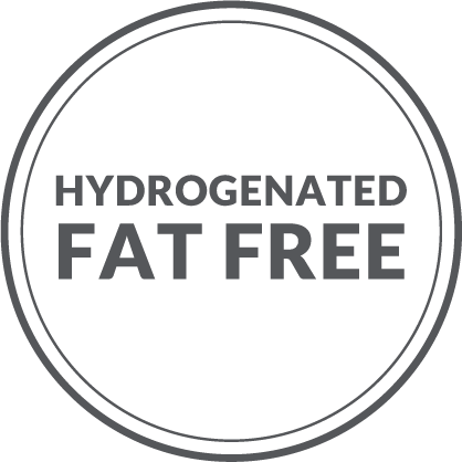 Hydrogenated fat free          stamp