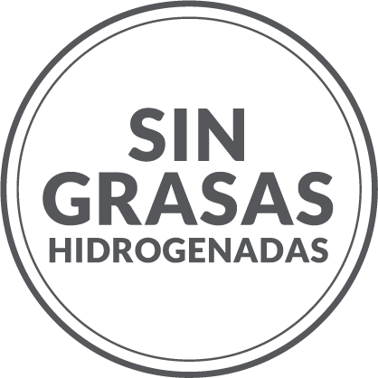 Sin grasas hidrogenadas        stamp