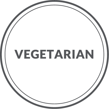 Vegetarian suitable            stamp